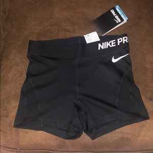 Nike Pro 3” spandex - small